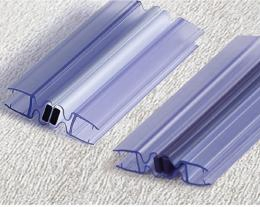 Shower Door PVC EPDM Silicone Rubber Sealing Strip Rubber Gasket Seals for Aluminum Window Frame 8135