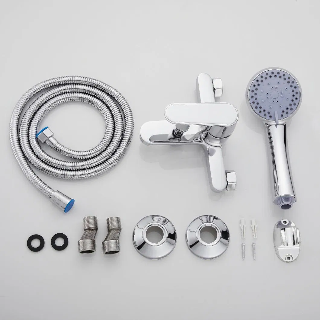 Huadiao Economical Wall Mounted Sanitary Ware Shower Tap Bath Bathroom Mixer Faucet