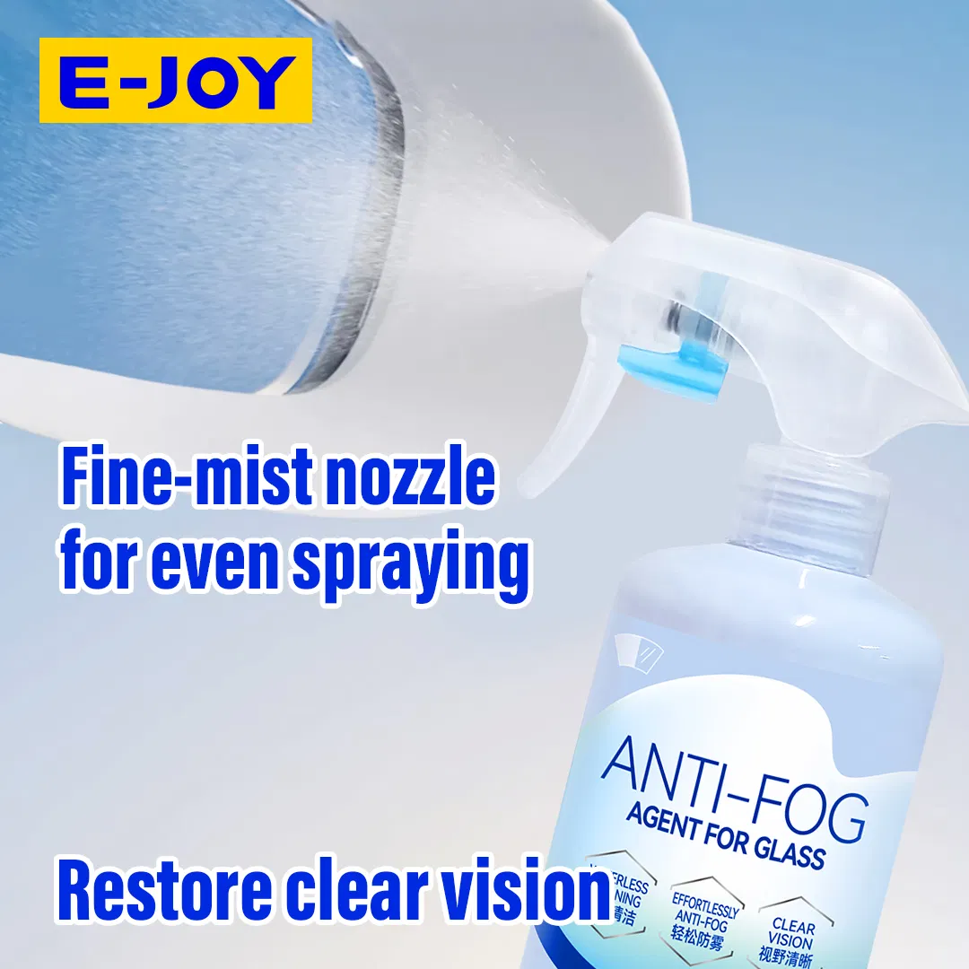 Convenient Anti-Fog Spray Kit for Glass Ideal for Bathroom Household Cleaning and Car Universal Stain Removal
