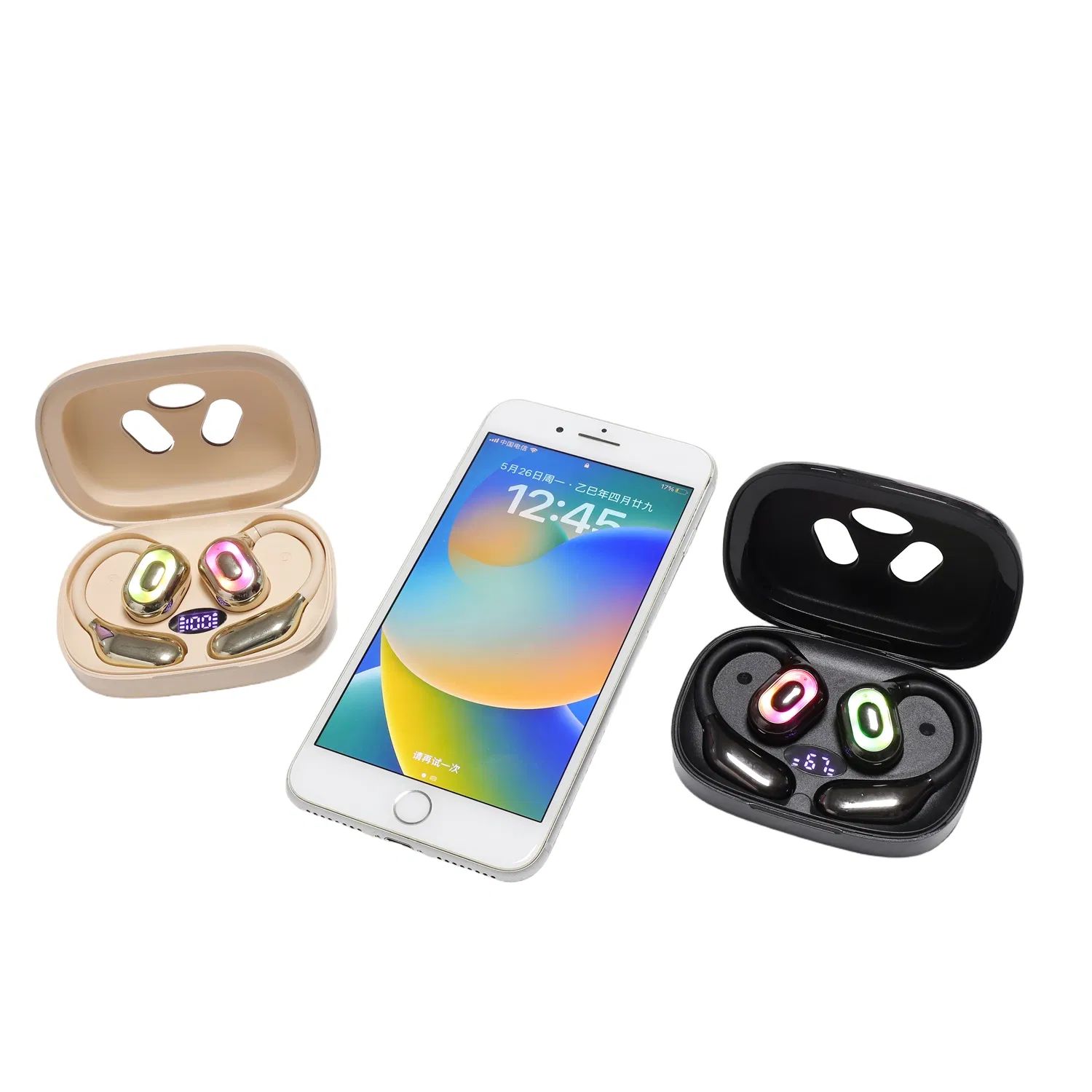 Wireless Bluetooth Ows Noise Cancelling Hot Selling Mobile Phone Earbuds