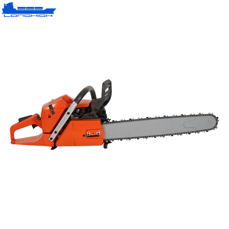 High-Performance 65cc Wood Cutting Hus365 Gasoline Chainsaw with 3.4 Kw Engine Power and Alloy Bar