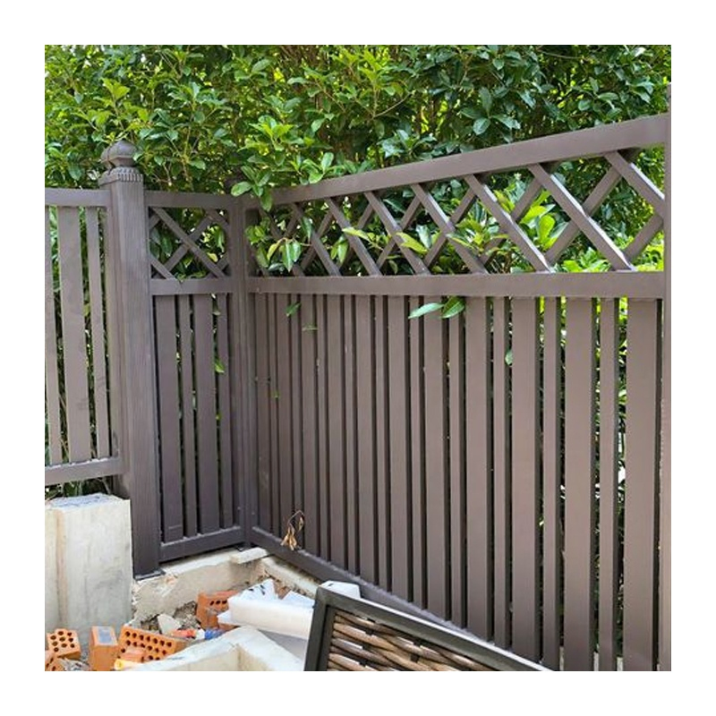 Popular Wood Plastic Composite Home Garden Fence WPC Exterior Wall WPC Fence