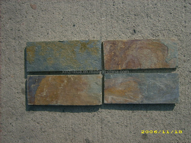 Cultural Stone High Rigidity for Building Material/Indoor/Outdoor Decoration Rusty Slate