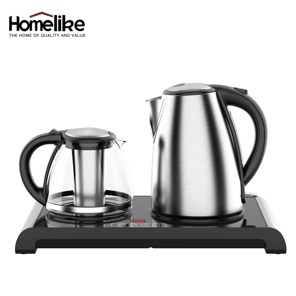 Electric Kettle with Keep Warm Tea & Coffee Sets Portable Milk Tea Pot Automatic Turkish Tea Maker Samovar