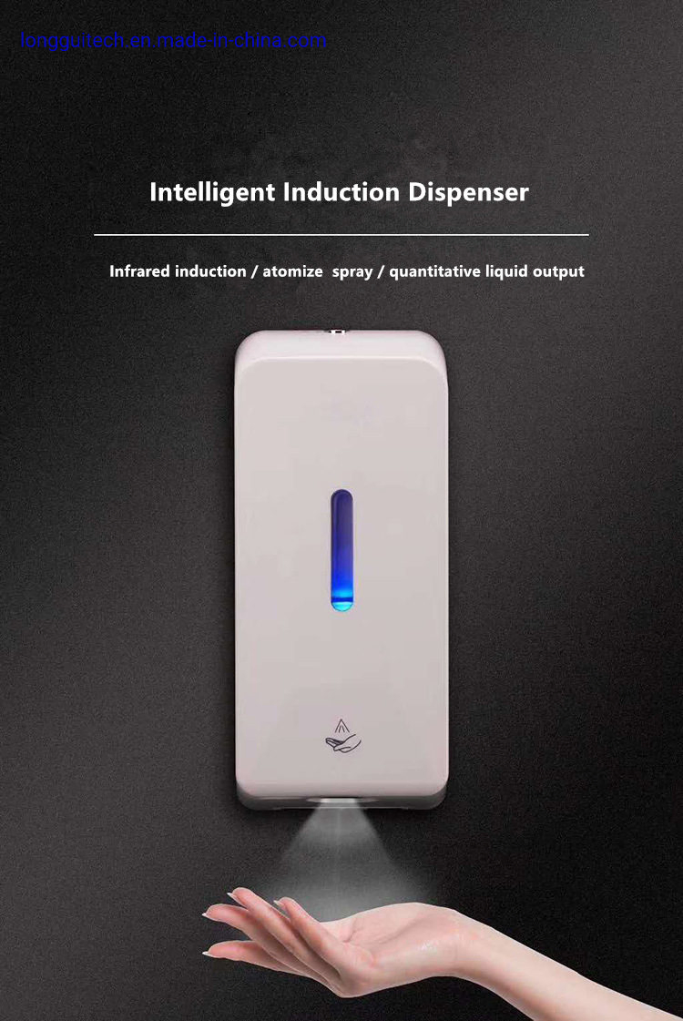Large 1000ml Automatic Hand Sanitizer Dispenser for Public Spaces