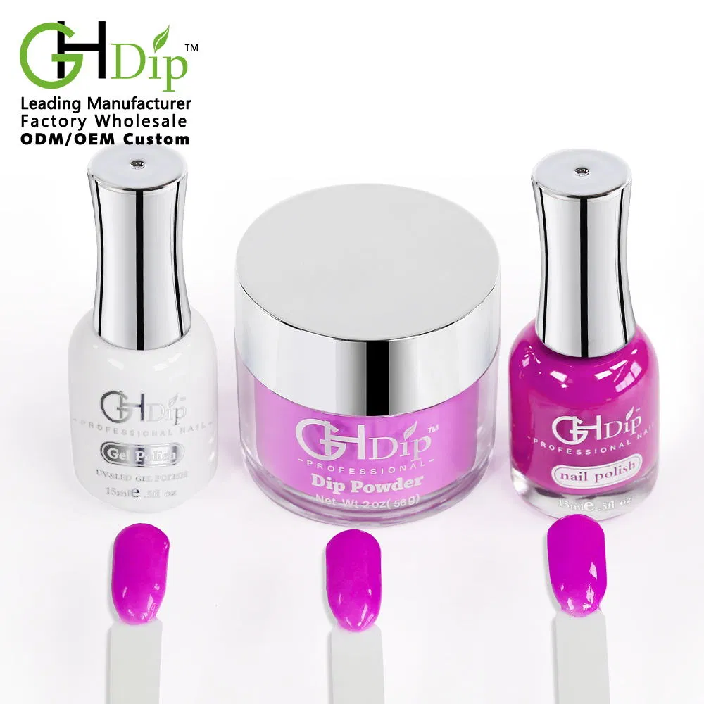 Professional Color Nail Acrylic Powder Private Label for 3 in 1 Set Nail Powder Kit
