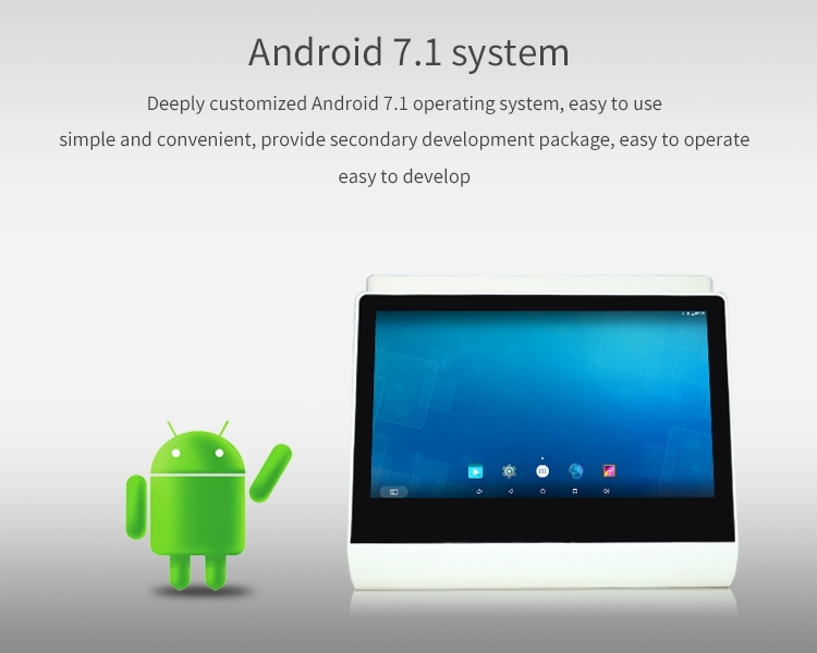 Shopping Certer Desktop Payment Kiosk 11.6 Inch Payment Cash Register