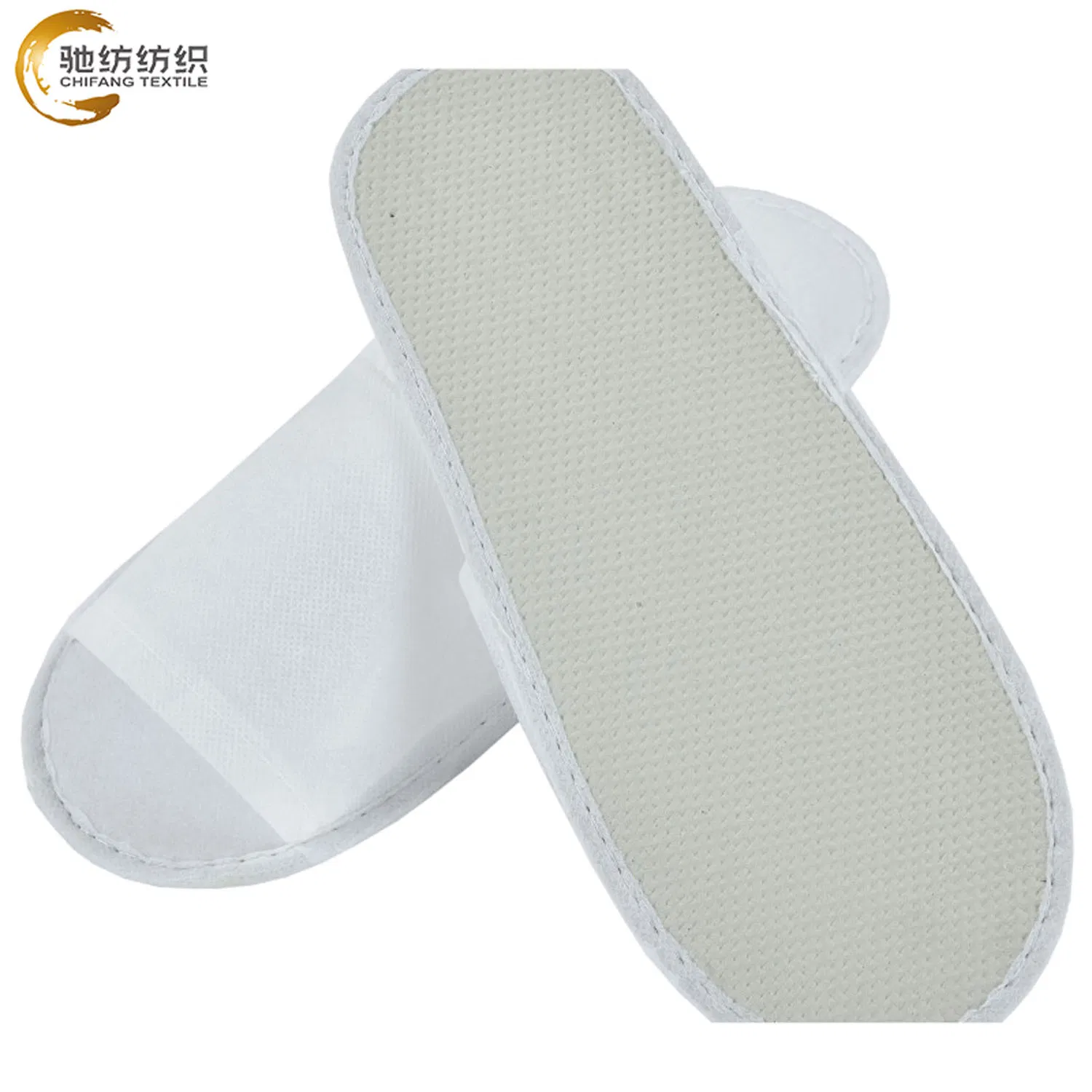 Hotel Unisex Terry Cloth Slippers White Blue Grey Disposable Terry Cloth Slippers Available for Hotel Resorts SPA Airlines