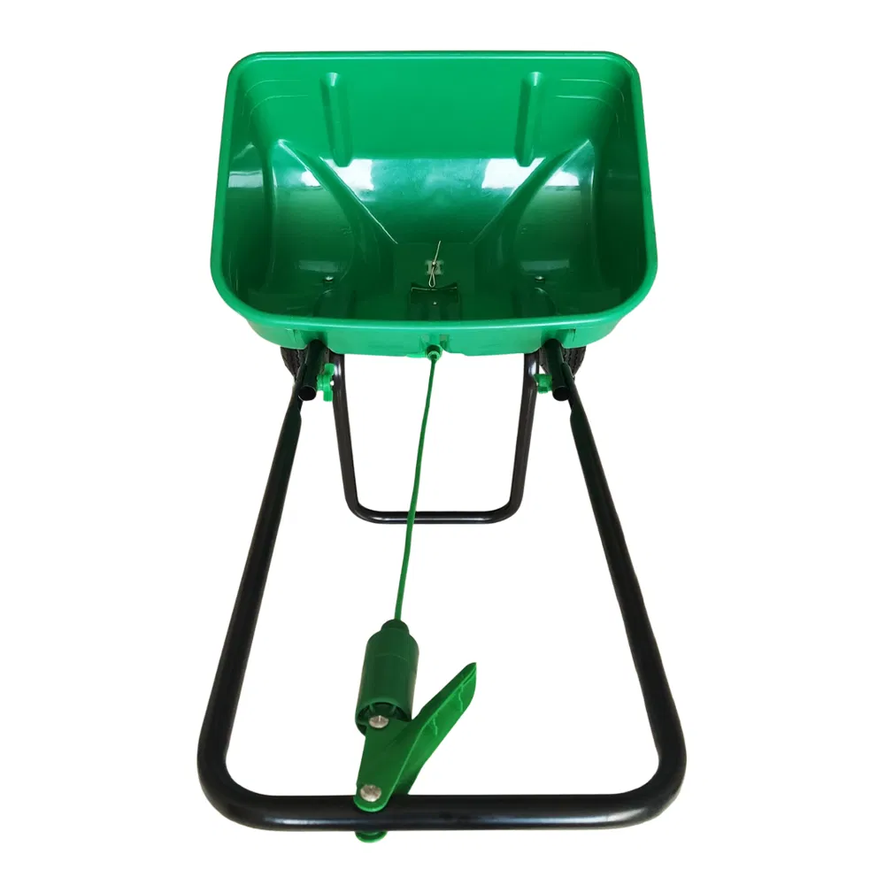 Salt Seeder Manure Compost Broadcast Spreader for Lawn Garden Planter