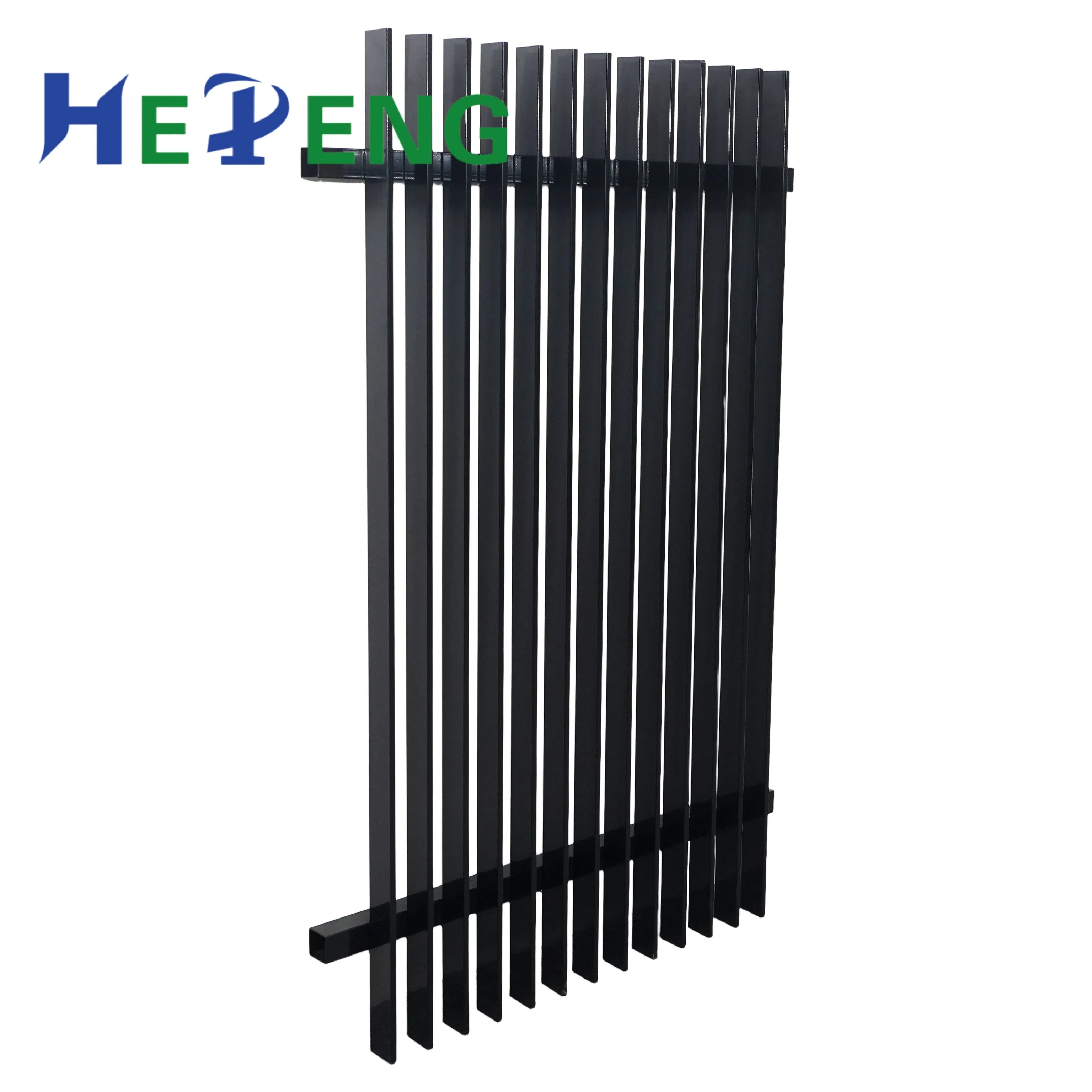 Galvanized Black Steel Fence