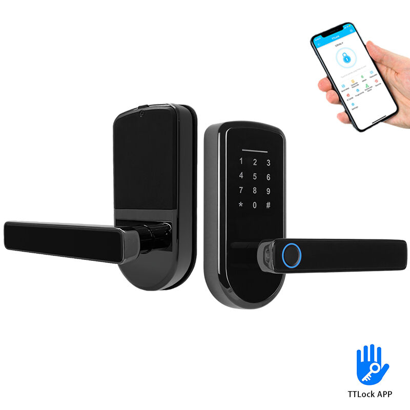 Digital Tuya Inteligentes WiFi Keys Apartment Fingerprint Smart Door Lock