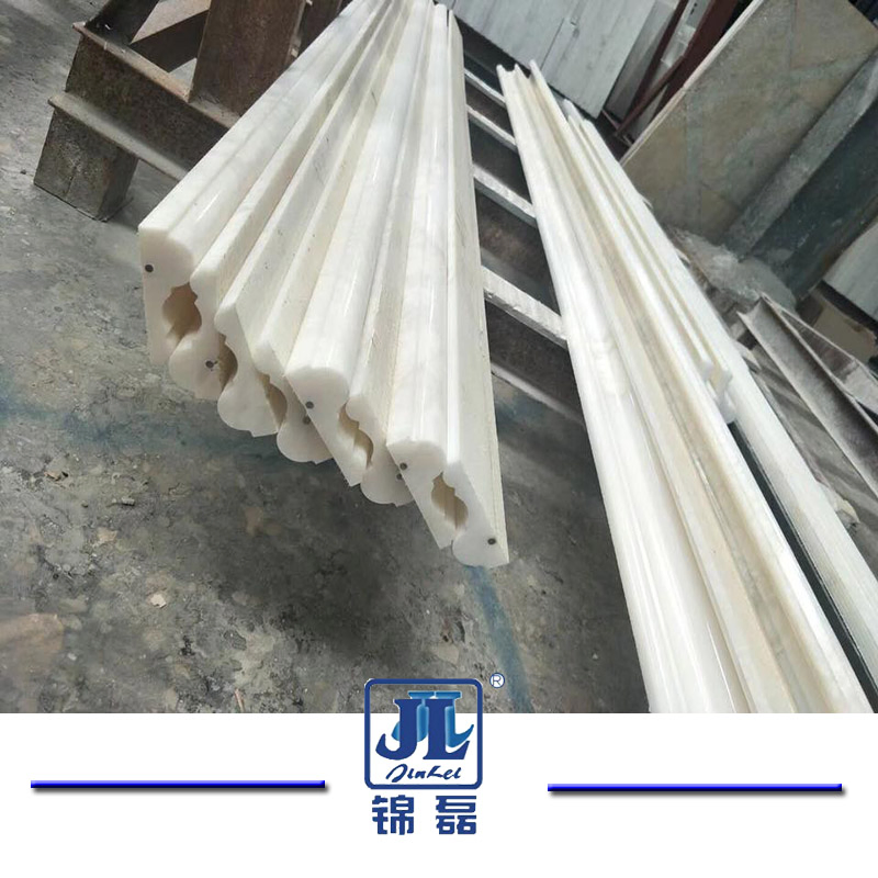 Building Material Natural Marble Base Board/Skirtings/ Stone Moulding for Wall Corner Decoration