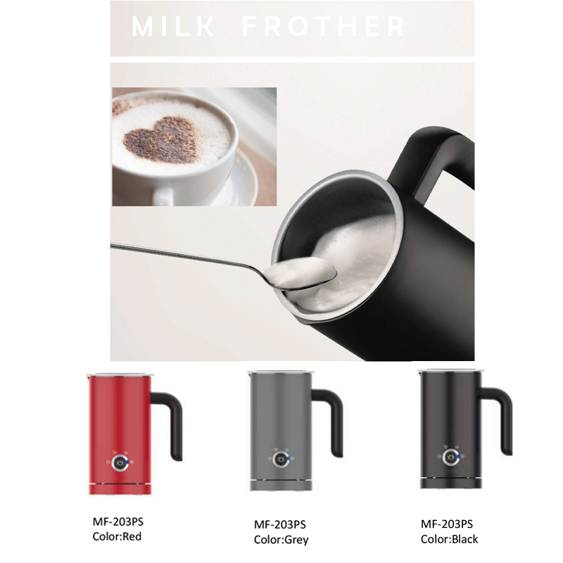 300ml Foaming Milk Durable Foam Maker New Design Electric Steamer Machine Milk Frother Foamer Cream Cheese Milk Foam