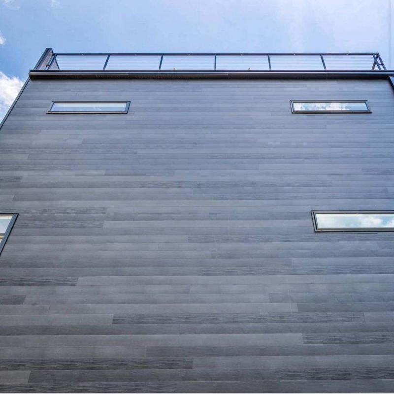 12FT Long Wood Panel Metal Siding for Wall Use