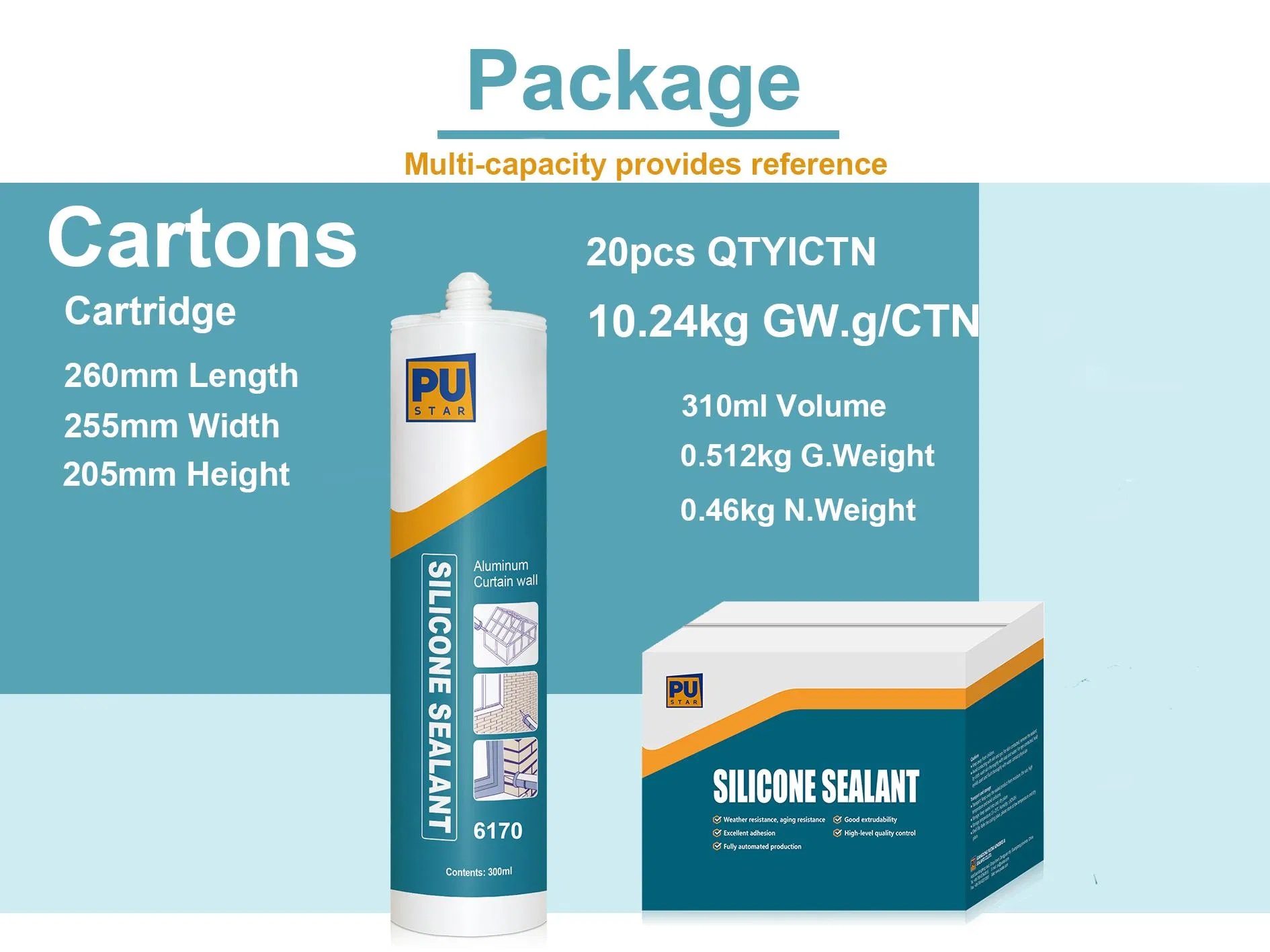 High-Temper Waterproof Fireproof RTV Silicone Sealant