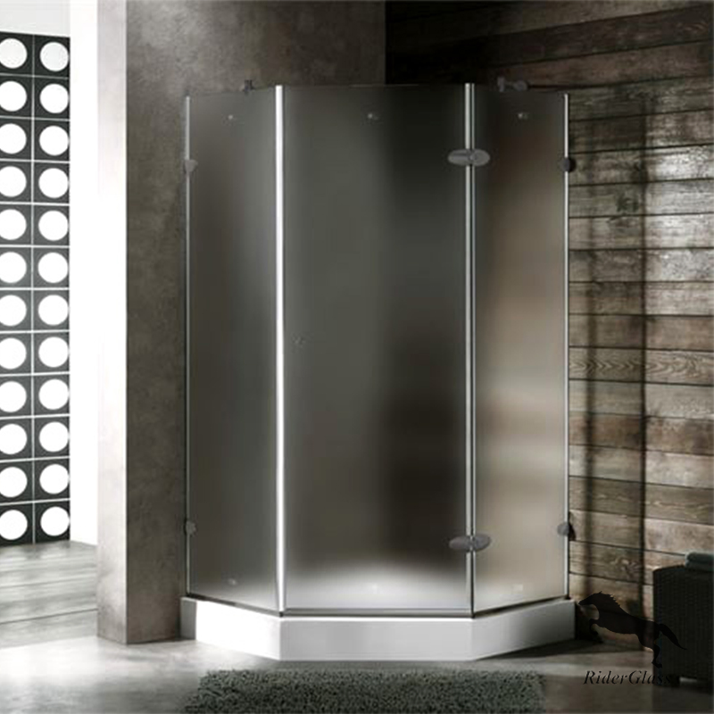 6mm Frost Tempered Glass Panel Bathroom Door Price