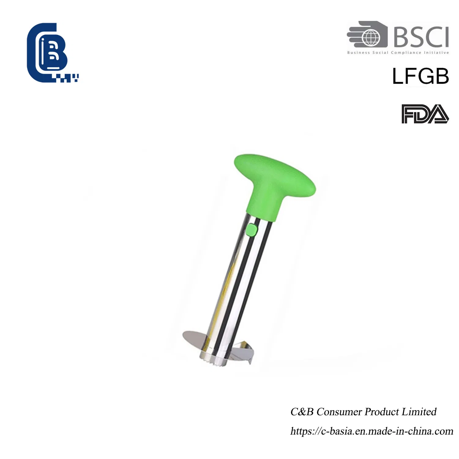 Kitchen Tool Stainless Steel Fruit Corer Pineapple Slicer