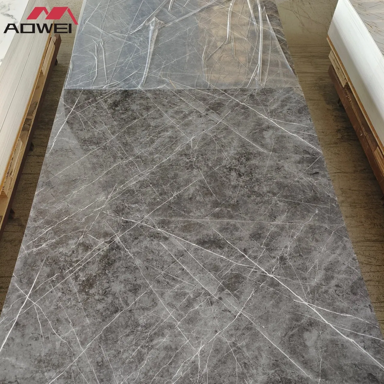High-Quality Durable Poly PVC Marble Sheet for Versatile Use