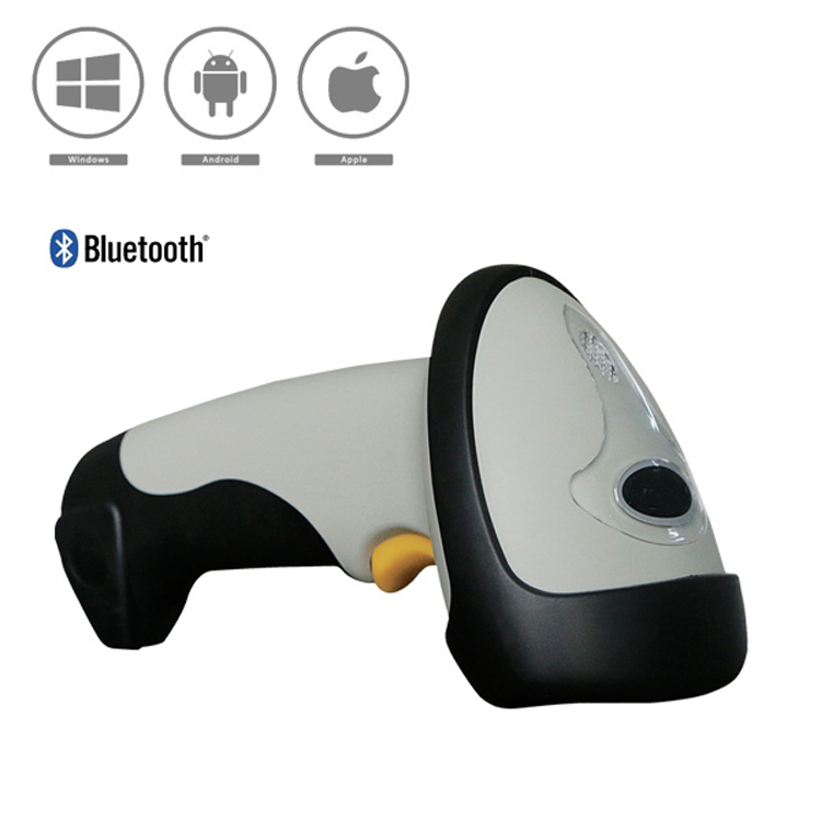 High Speed Decoding Bluetooth Handheld 1d Laser Barcode Scanner with Auto-Induction Scanning