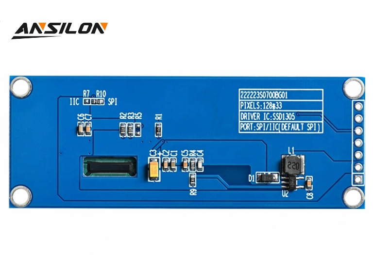 OLED-дисплей 2.23 дюйма SSD1305, белый, синий, желтый, зеленый