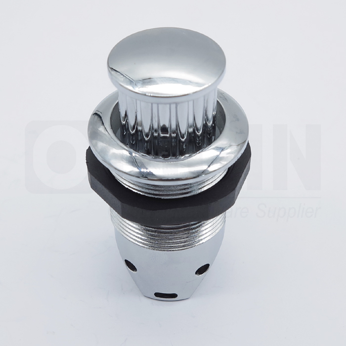RV Caravan Camper Marine Pop-out Knob Latch Hot Push Button Catch Lock Latches Push to Close Latch
