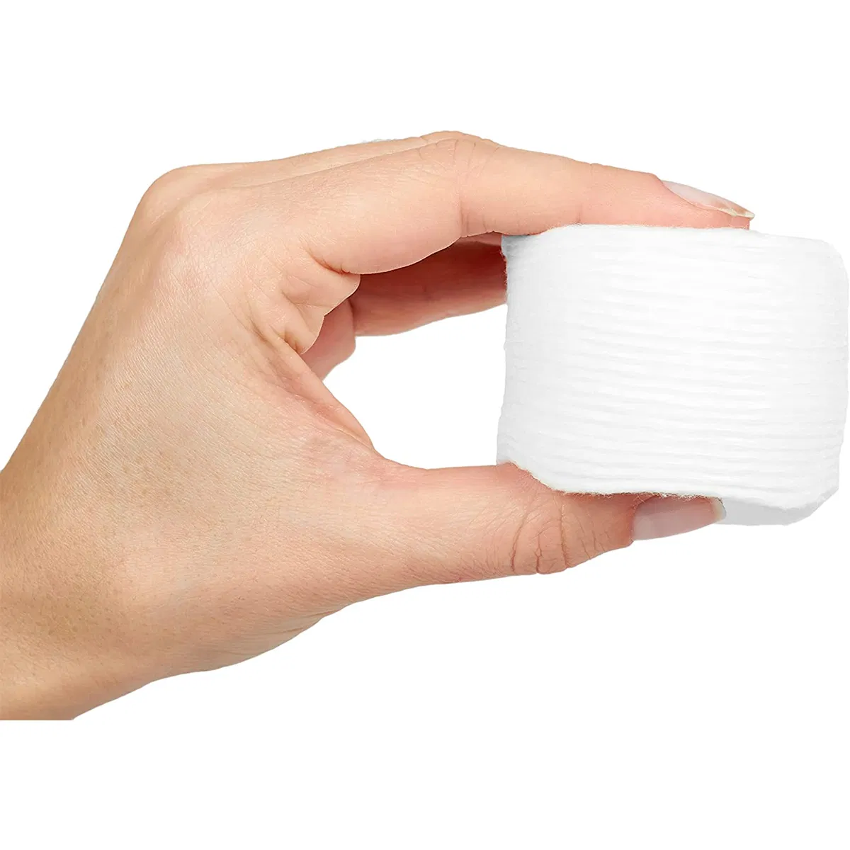 OEM Free Sample Nonwoven Cotton Cosmetic Pads Beauty Cotton Pads Makeup Remover Feminine Eco Friendly Makeup Remover Pads Cosmetics Suppliers