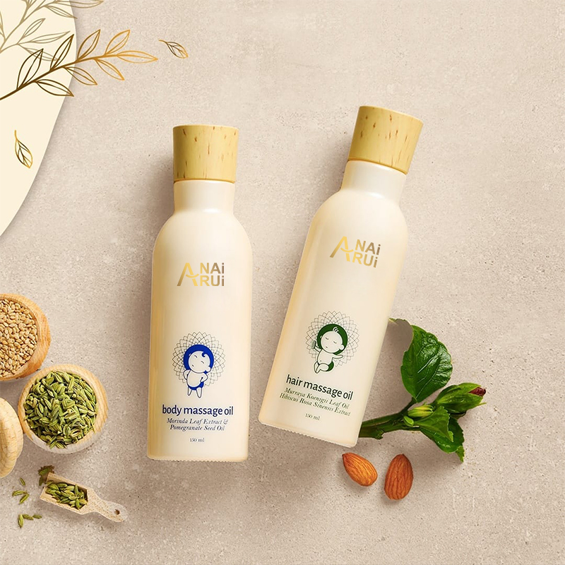 Vitamin Rich Almond Oil Baby Hair Massage Oil