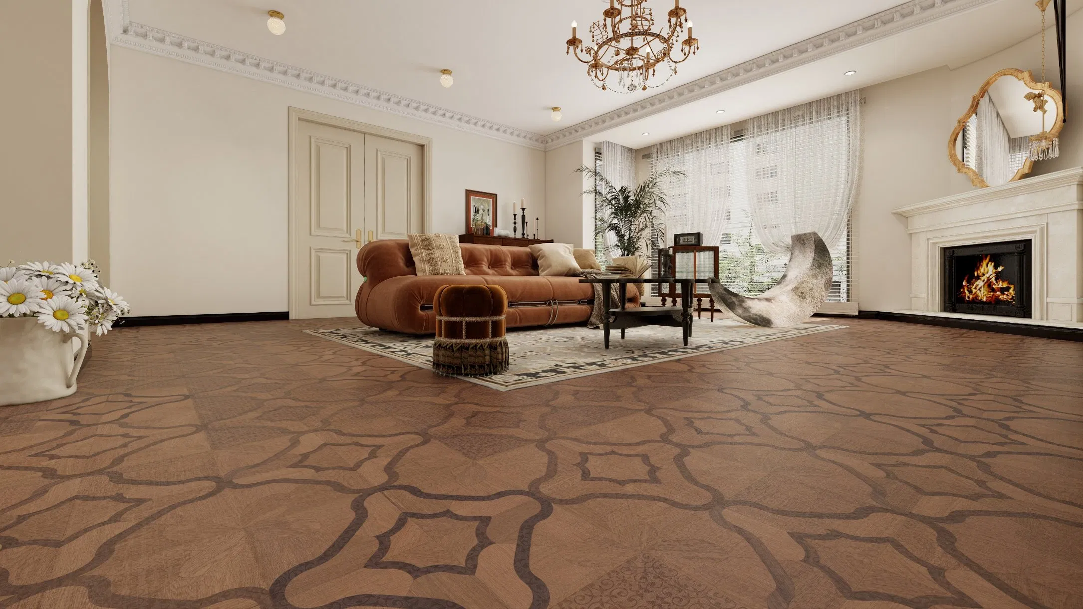 Affordable Parquet Flooring - Engineered Wood Floor with Durable Solid Wood