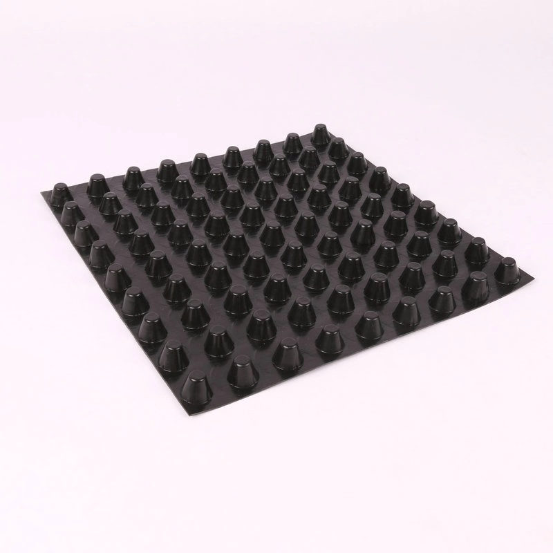 Wholesale Price Dimpled Membrane Plastic Drain Sheet Outdoor Composite Cell High Drainage for Grass Mat Construction Cheap Price