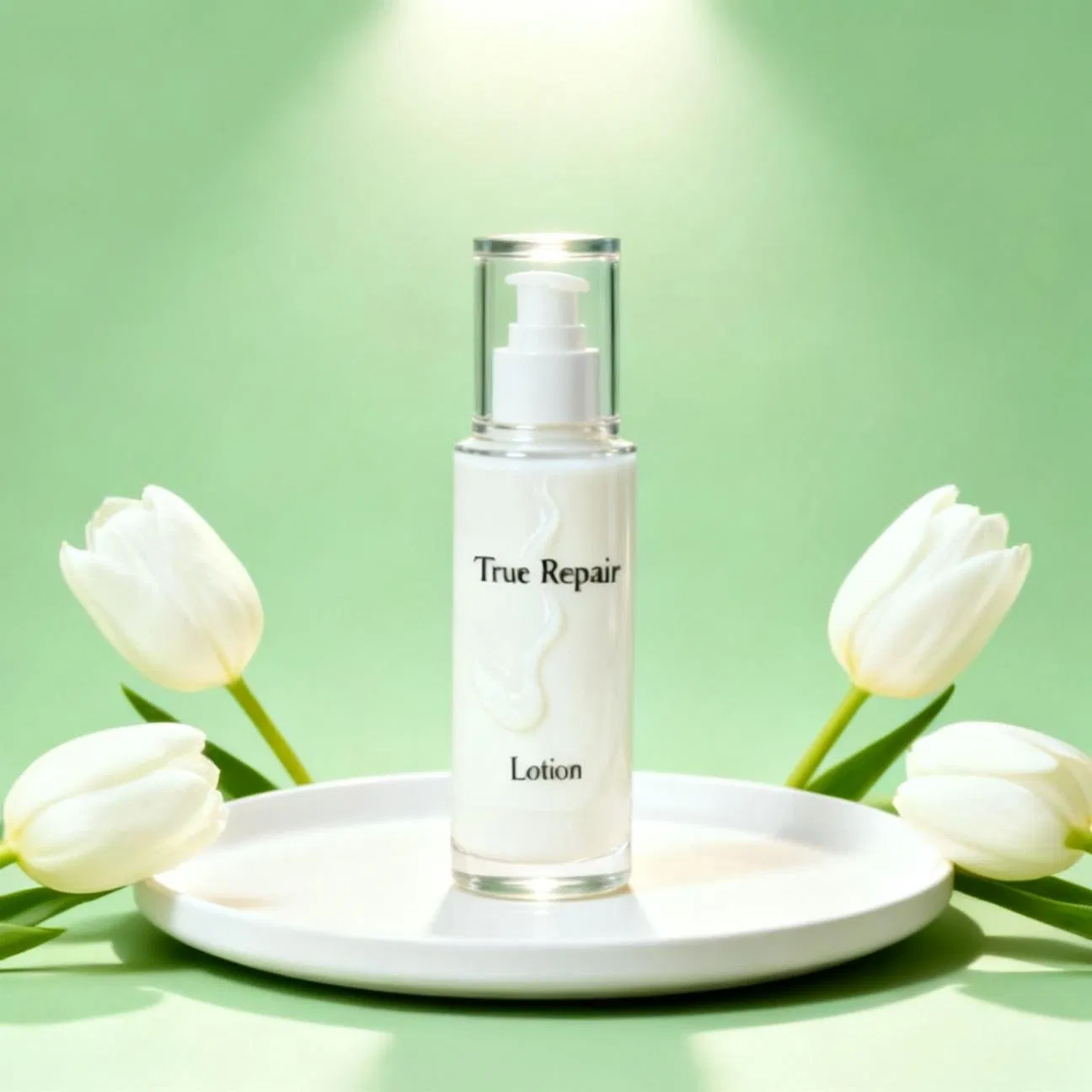 Soothing Madecassoside and Panthenol Anti-Irritation Face Lotion for Calming Inflammation and Promoting Skin Healing