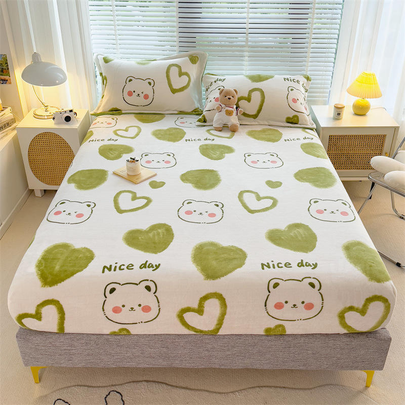 High-Quality Bedroom Bed Cover, Washable Bed Cover, Multiple Size Designs, Elastic Protective