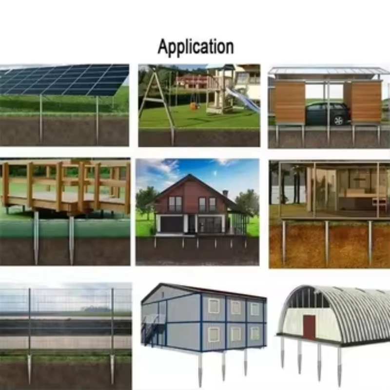 Ground Screw Pile for Efficient Garden Room Footing Support