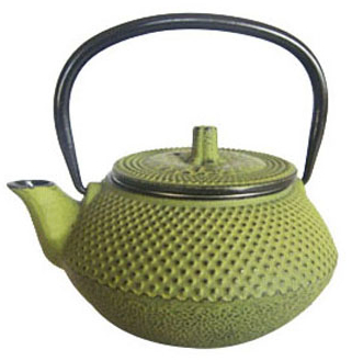Chinese 0.8L Tea Kettle Traditional Printed Teapot