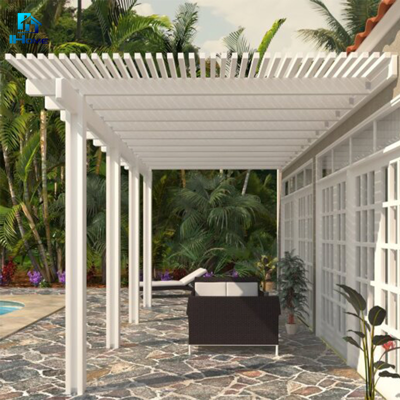 Outdoor Gazebo Garden Pergola Aluminium Retractable Pergola Roof System