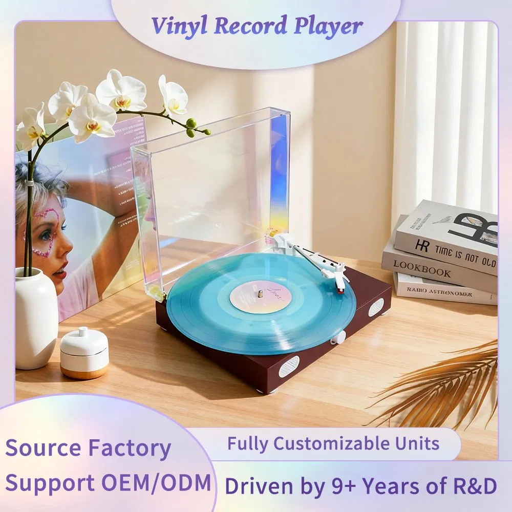 Портативный проигрыватель винила с Bluetooth и кастомизацией