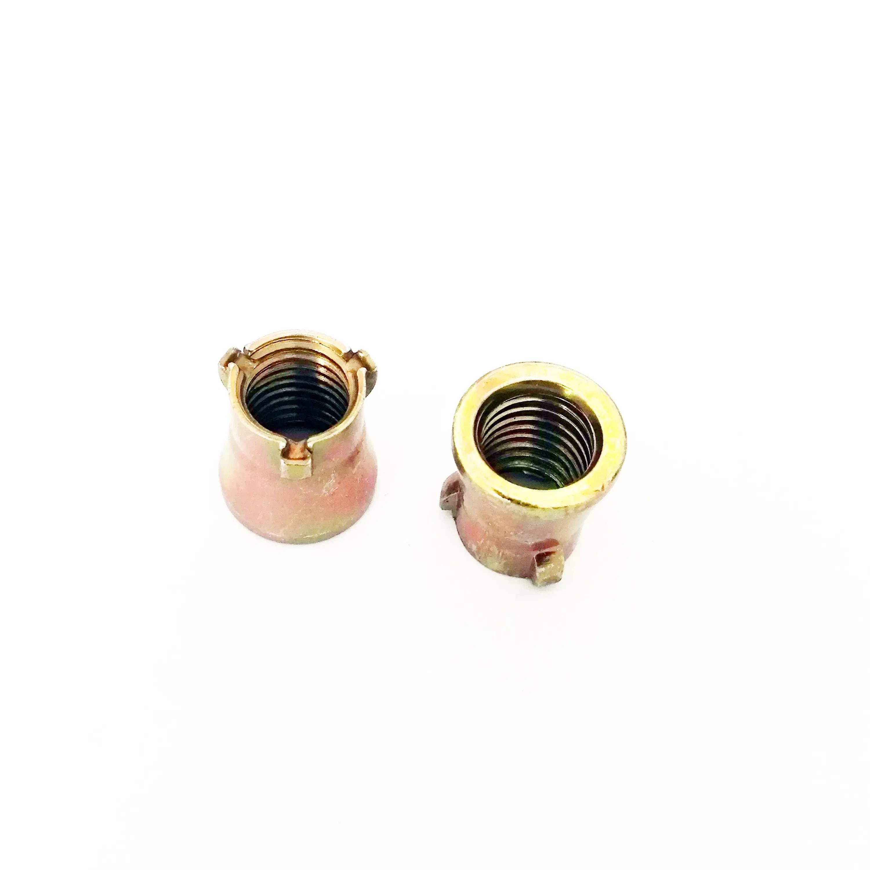 Самостопорящаяся латунная гайка для холодной штамповки