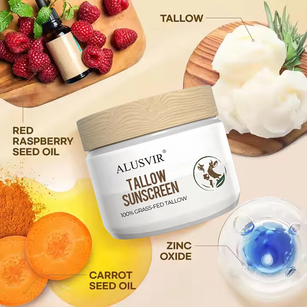 Hydrating Moisturizing Sunscreen Cream with 100% Grass-Fed Beef Tallow