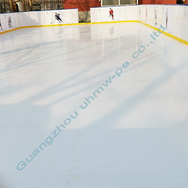 Outdoor Artificial Ice Skating Rink Flooring Dly 4X8 Synthetic Ice Rink
