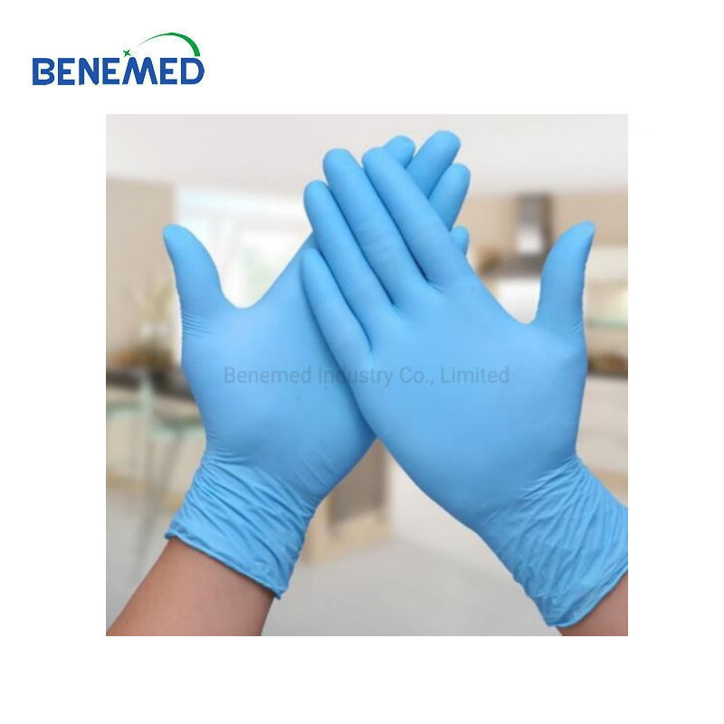 Disposable Safety Nitrile Examination Gloves