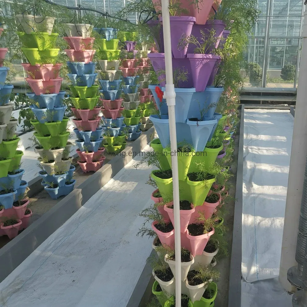 Hydroponic System Colonization Cup Flower Plant Grow Cup Vertical Tower Plant Pot