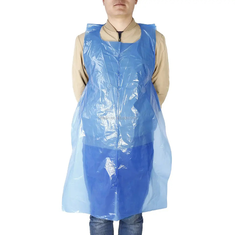 Disposable Waterproof PE/Non-Woven Apron