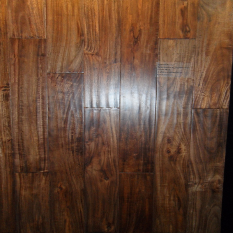 Solid Acacia Hardwood Flooring for Indoor Usage