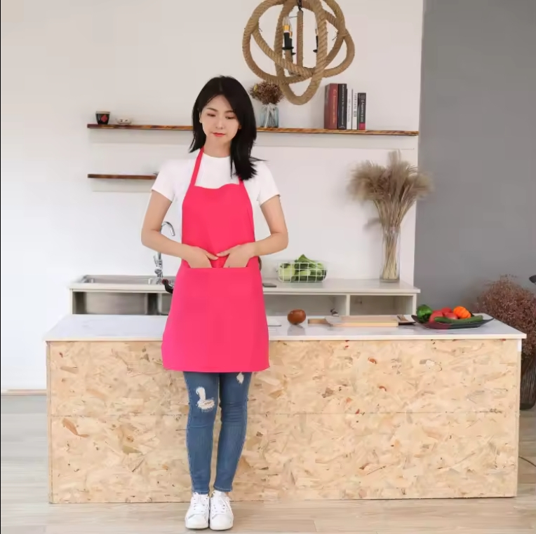Custom Fashion Design Waterproof Adjustable Size High Quality Kitchen Apron