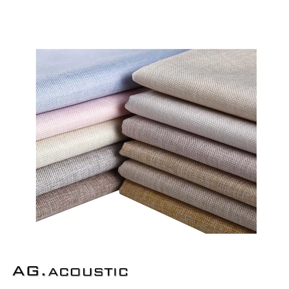 AG. Acoustic Interior Wall Decoration Material Textile Wall Covering Fabric