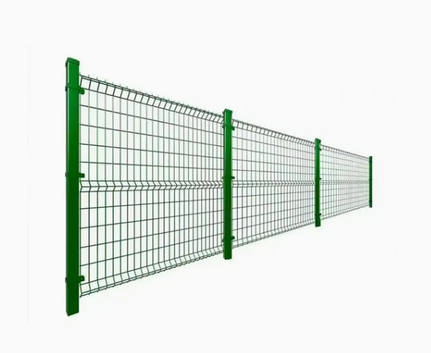 PVC Coated 3D Fence Galvanized Welded Wire Mesh Fence Panel Outdoor