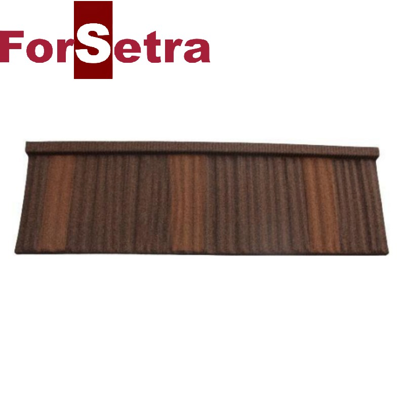 Каменная металлочерепица Modern Wood для крыши