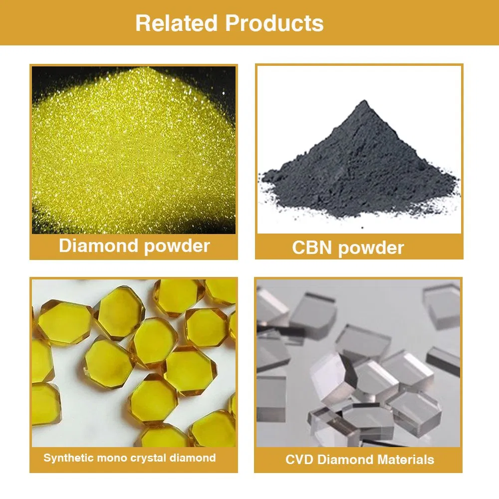 Industrial Diamond Grain Powder Bdd Boron Doped Diamond Powder for Making Electrode Materials