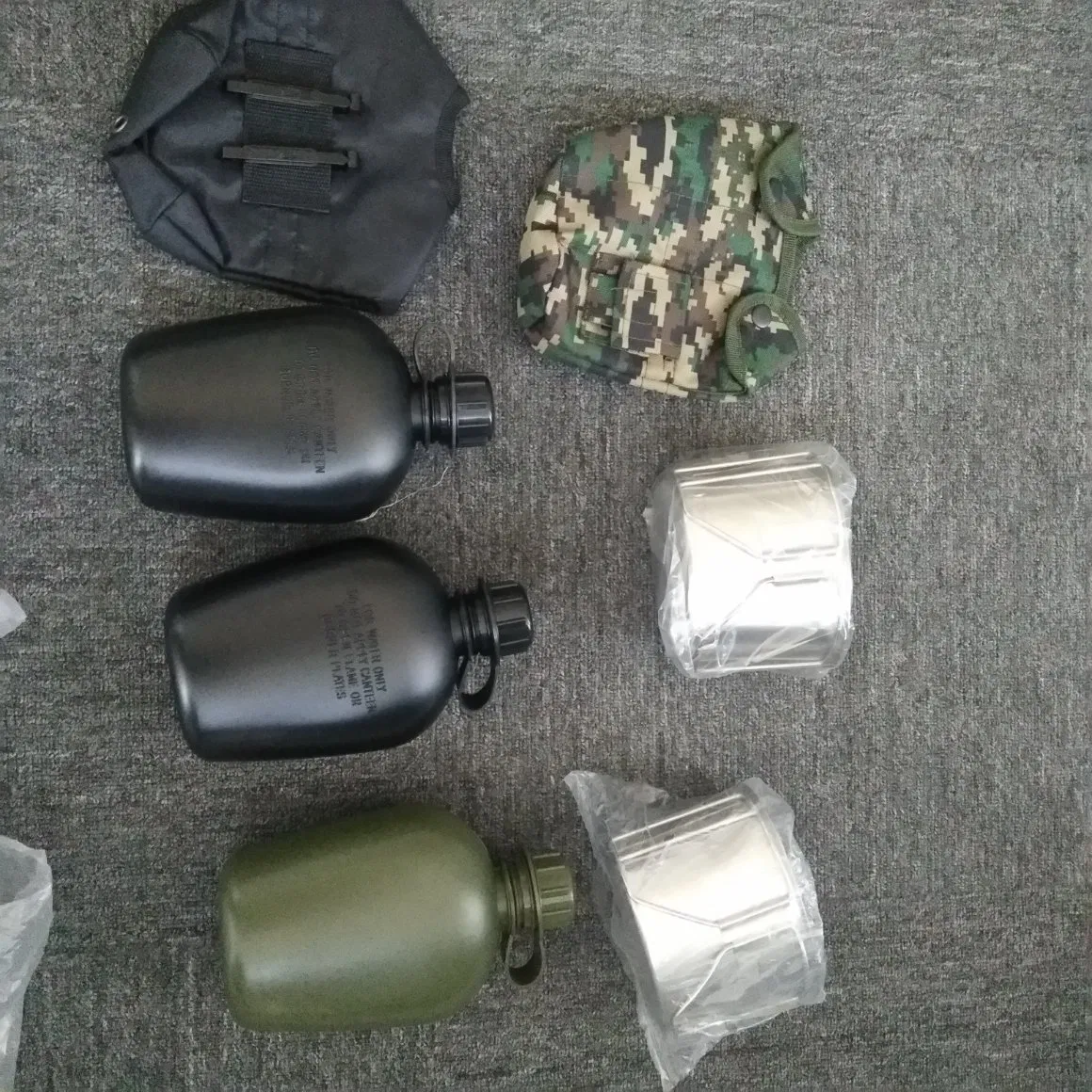 Camping Kettle Water Bottle Canteen Bottle Travelling Flask