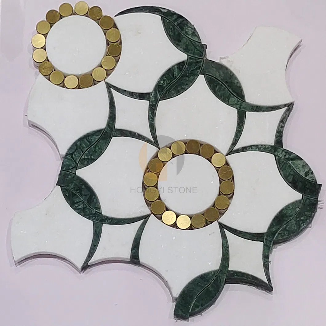 Factory Price Marble Stone Mosaic for Outdoor and Indoor Wall