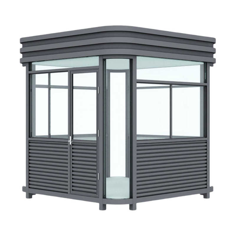 Manufacturer Outdoor Portable Steel Structure Luxury Modular Mobile Modern Prefabricated Security Guard Container Houses for Sentry Kiosks
